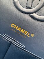 原單Chanel香奈兒新款CF牛仔斜挎包