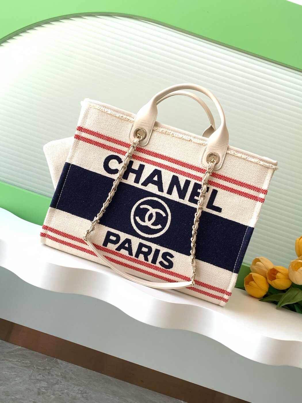 高仿精品chanel香奈兒新款大號沙灘包A66941