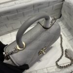 頂級Chanel香奈兒新款mini coco handle nano魚子醬皮紋手提挎包