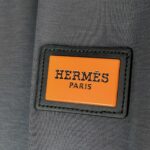 頂級Hermes愛馬仕經典純色灰色圓領短袖T恤