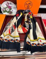 高仿Hermes愛馬仕新款女士羊絨圍巾