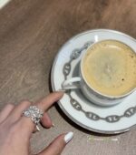 高仿愛馬仕Hermes新款Farandole豬鼻子銀色戒子碼數56789