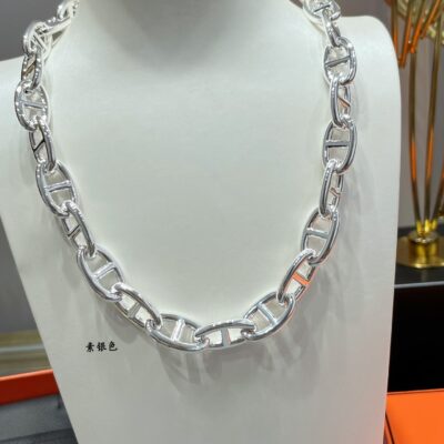 高仿愛馬仕Hermes新款Farandole粗項鏈38cm