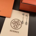 復刻愛馬仕Hermes經典爆款豬鼻子流蘇耳環