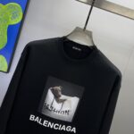 高仿Balenciaga巴黎世家新款潮流經典黑色衛衣