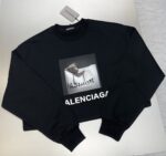 高仿Balenciaga巴黎世家新款潮流經典黑色衛衣