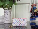 原單LV x TM Key Pouch m13664 白彩鑰匙包