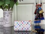 原單LV x TM Key Pouch m13664 白彩鑰匙包