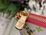 原單LV x TM Key Pouch m13664 白彩鑰匙包