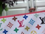 原單LV x TM Key Pouch m13664 白彩鑰匙包