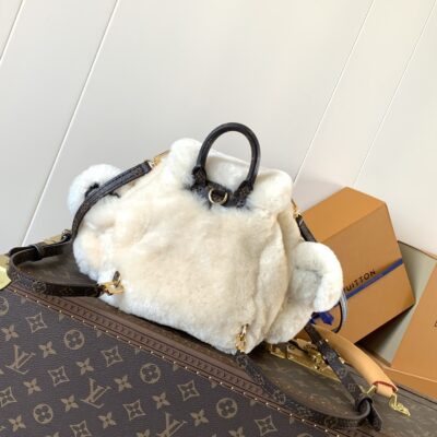 原單LV新款M11919 Nano Teddy 雙肩包