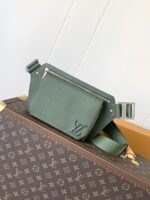 一比一LV新款 M21364灰綠色Aerogram單肩包