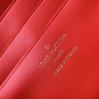 一比一LV新款M12405紅色Wallet On Chain Capucines鏈條包