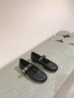 原單LV new arrival黑色套入式芭蕾鞋