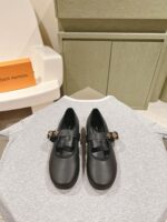 原單LV new arrival黑色套入式芭蕾鞋