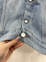 原單LV秋冬新品2025新品女款復古口袋牛仔外套