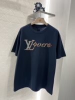 原單LV2025新品女款重工串珠刺繡短袖