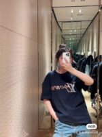 原單LV2025新品女款重工串珠刺繡短袖