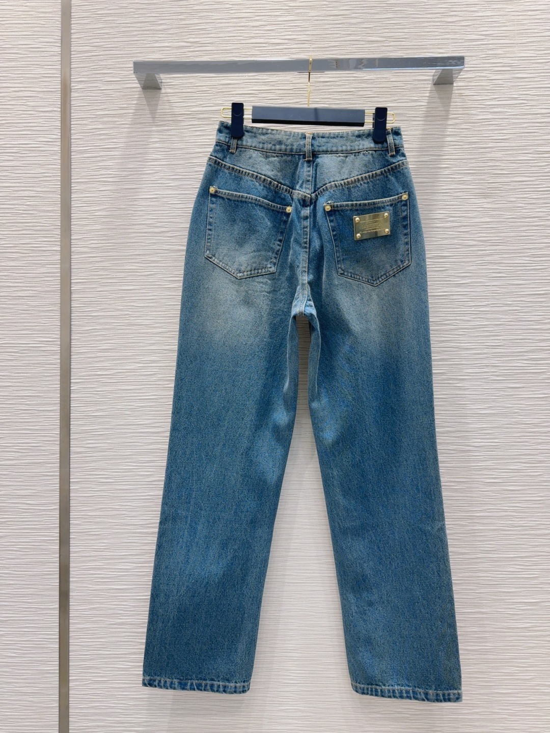 原單LV新品2025新款超女士時髦新款丹寧牛仔長褲