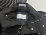 復刻AMI Pairs愛心logo麵包短款純色連帽寬鬆羽絨服男女同款