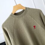 原單AMI Pairs新款早秋男女同套頭衛衣