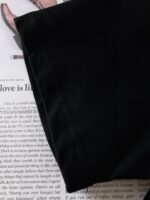 原單AMI Pairs黑色經典款愛心氣質流行百搭休閒圓領短袖T恤