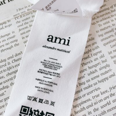 頂級AMI Pairs白色經典款愛心氣質流行百搭休閒圓領短袖T恤