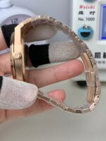原單AP愛彼玫瑰金皇家橡樹離岸型AP1男士機械腕表