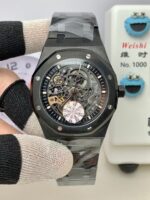 頂級AP愛彼黑色皇家橡樹離岸型AP1男士機械腕表