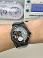 頂級AP愛彼黑色皇家橡樹離岸型AP1男士機械腕表