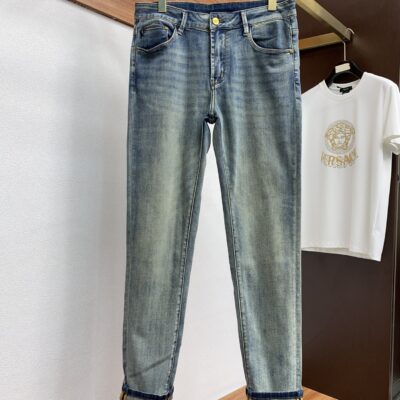 頂級Emporio Armani阿瑪尼春夏新款男士牛仔褲
