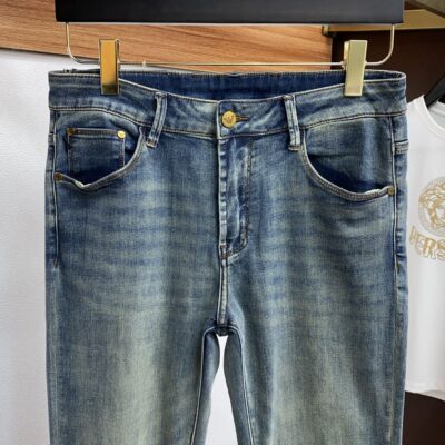 頂級Emporio Armani阿瑪尼春夏新款男士牛仔褲