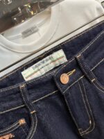 頂級Emporio Armani阿瑪尼春夏新款男士原色牛仔褲