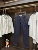 頂級Emporio Armani阿瑪尼春夏新款男士原色牛仔褲