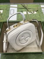 原單GUCCI古驰新款Blondie系列白色手提包744434
