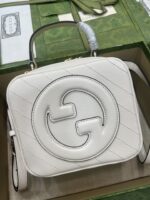 原單GUCCI古驰新款Blondie系列白色手提包744434