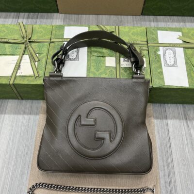 頂級GUCCI古驰新款Blondie系列灰色包包751518