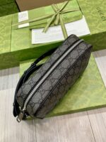 高仿GUCCI古驰新款Supreme帆布相機包768391