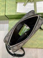 高仿GUCCI古驰新款Supreme帆布相機包768391