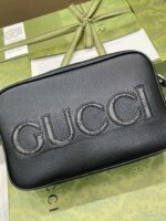 高仿GUCCI古驰新款牛皮相機包768391