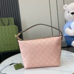 原單GUCCI古驰新款GG Ophidia系列迷你粉色肩背包795170