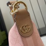 原單GUCCI古驰新款GG Ophidia系列迷你粉色肩背包795170