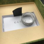 高仿飾品GUCCI古馳雙G戒指
