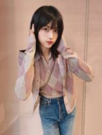 高仿服飾GUCCI古馳早春新款开衫全身菱格提花图案满印