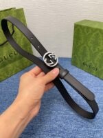原單古馳GUCCI新款Signature女款皮帶