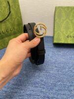 原單古馳GUCCI新款Signature女款皮帶