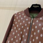 高仿服飾愛馬仕Hermes新款真皮外套夾克