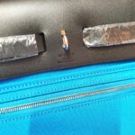頂級Hermes愛馬仕bag31cm​經典帆布包外縫款​​水妖藍