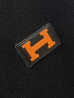 高仿男裝愛馬仕Hermes時尚黑色針織羊毛衫