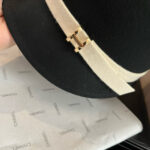 復刻愛馬仕Hermes新款羊毛盆帽黑色